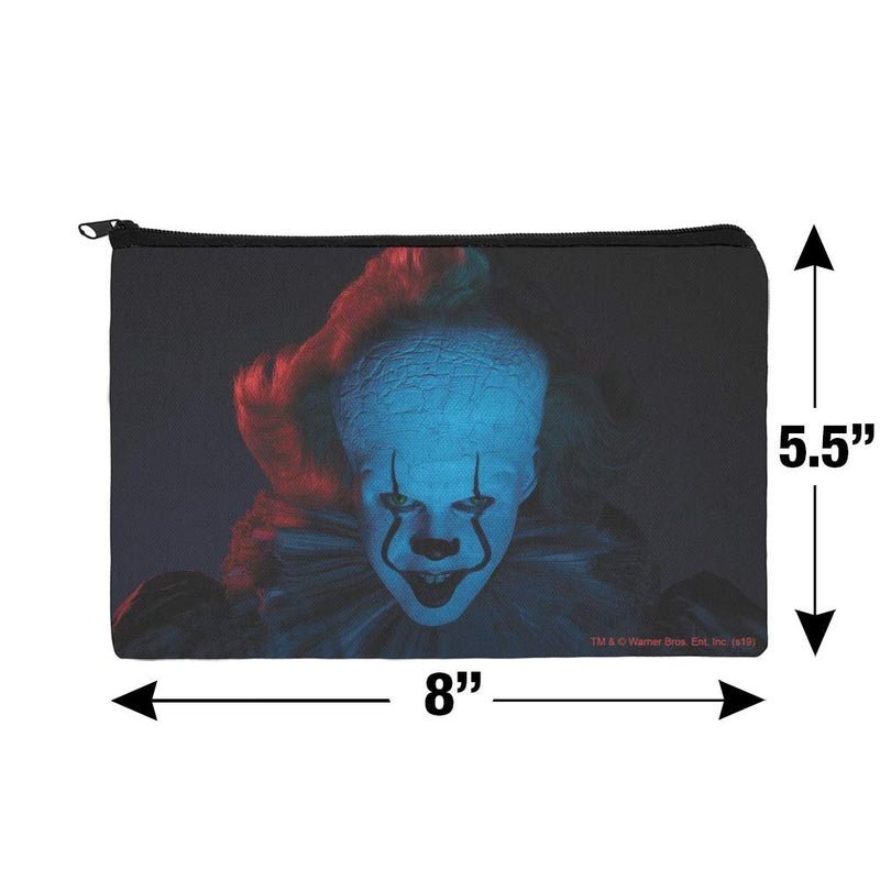 [Australia] - IT: Chapter 2 Blue Pennywise Makeup Cosmetic Bag Organizer Pouch 