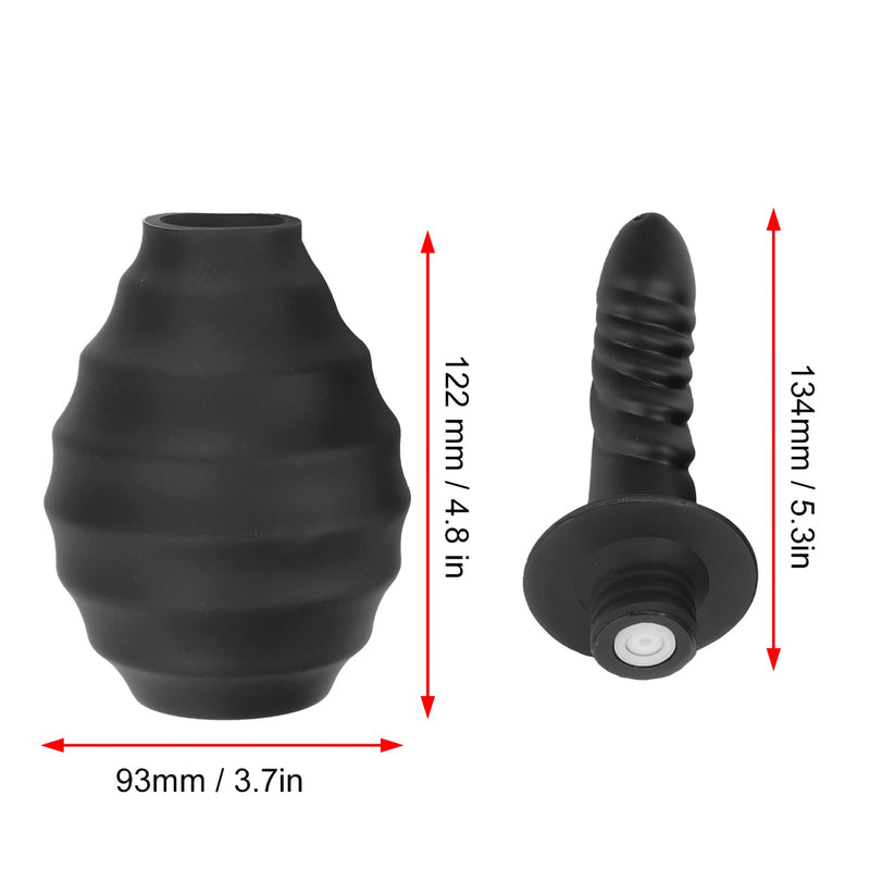 [Australia] - Enema Bulb,ANGGREK Anal Cleaner Silicone Anal Douche Enema Bulb Flexible Safety Vaginal Douche Enema Cleaner(M1) M1 