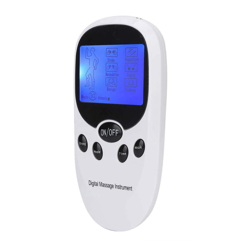 [Australia] - Dual Channel TENS Unit Muscle Stimulator Machine for Pain Relief, Digital Electronic Muscle Stimulator with 6 Massage Modes and 8 Pads Replacement, Tens Massager for Back, Neck, Muscle and Joint Pain 