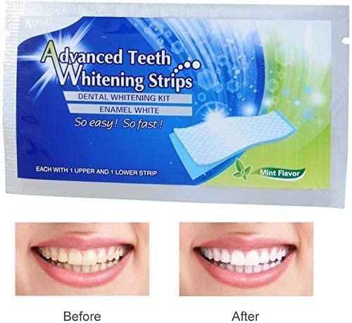 [Australia] - 28pcs Teeth Whitening Strips, Professional Teeth Whitener Strips, No Sensitive Enamel Safe for Teeth Whitening, Effective Teeth Whitening Strips for Home Use 