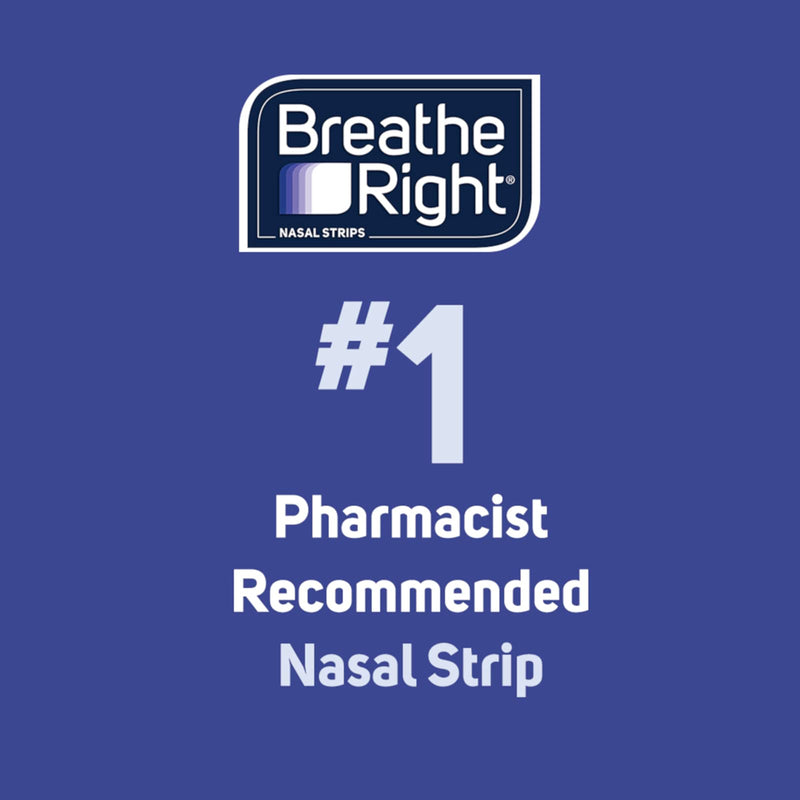 [Australia] - Breathe Right Extra Strength Tan Nasal Strips, Nasal Congestion Relief due to Colds & Allergies, Reduces Nasal Snoring caused by Nasal Congestion, Drug-Free, 44 count 