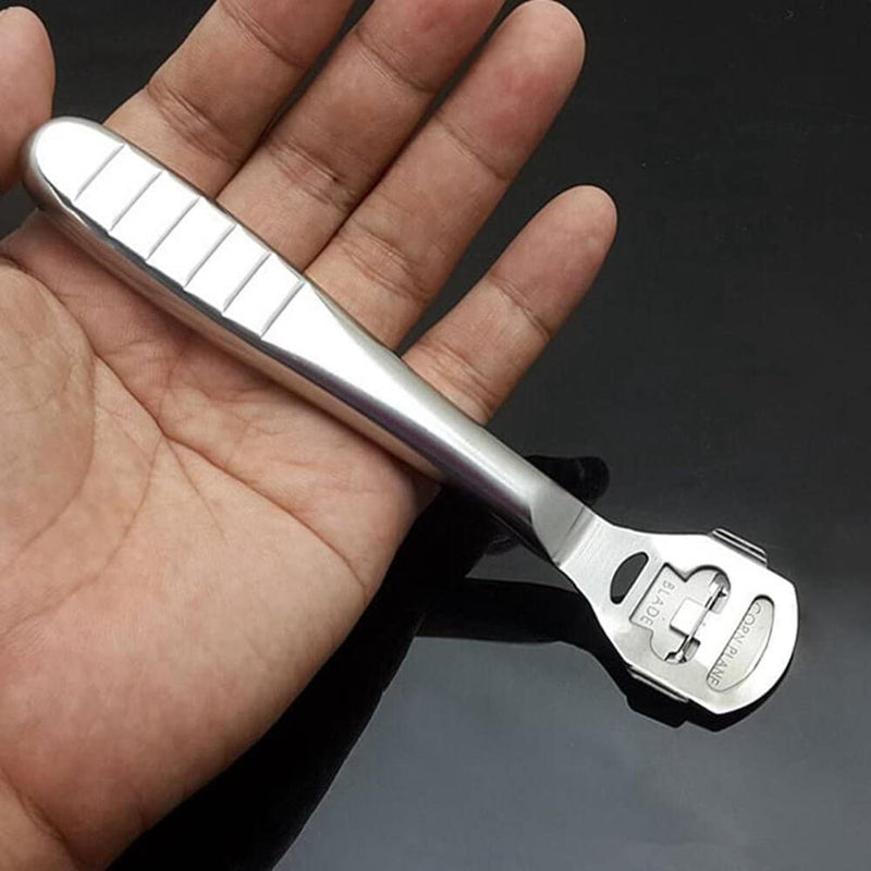 [Australia] - Hand Callus Remover, Palm Finger Thumb Callus Shaver Titania with 10 Blades for Removing Hard, Cracked, Dry Skin 