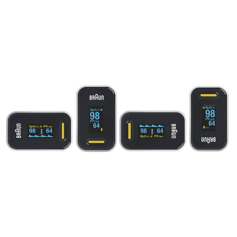 [Australia] - Braun Pulse Oximeter 1 (Oxygen Saturation, Blood Oxygen Levels, Clinically Accurate, Certified Medical Device) YK-81CEU 