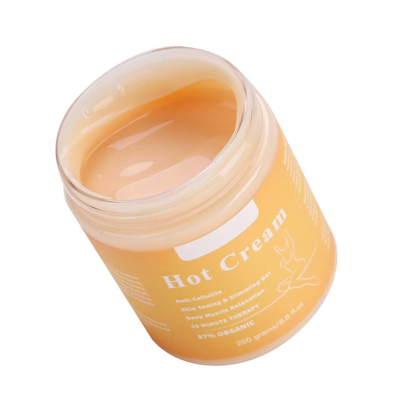 [Australia] - 250g Cellulite Hot Cream Body Slimming Firming Cream Tightening Skin Body Shaper Reduce Appearance of Cellulite Firming and Toning Improves Skin Circulation 