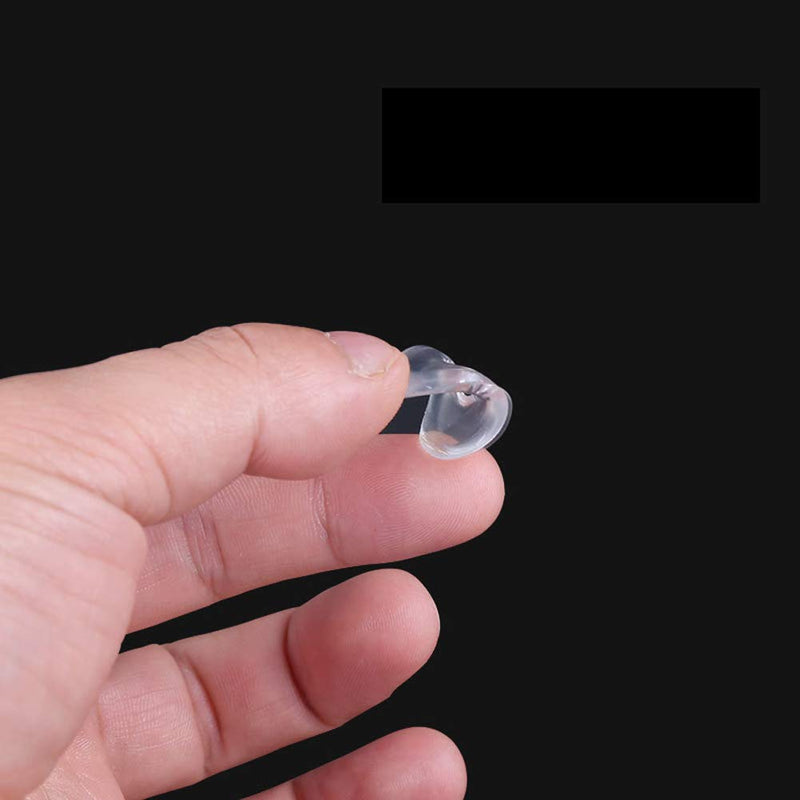 [Australia] - 36 Pieces Clear Gel Oval Foot Corn Rings Gel Cushions Pads Caps Gel Oval Foot Corn Rings Gel Cushions Pads Caps Remover Shoes Sticker Foot Protector Self Adhesive Back Heel Sticker 