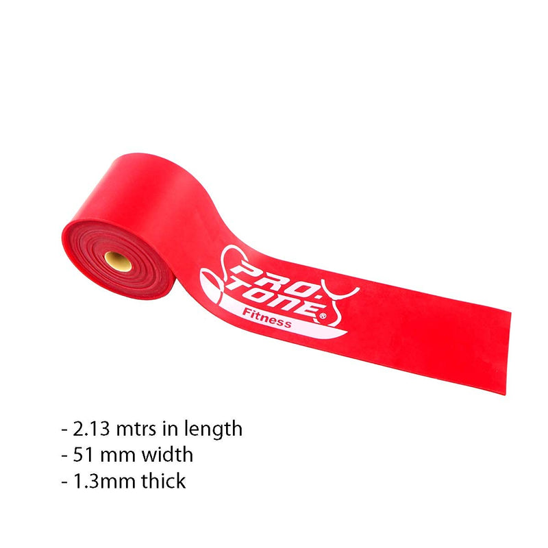 [Australia] - Protone voodoo floss muscle compression band for rehab / mobility / muscle compression / injury recovery Red ( thick ) 