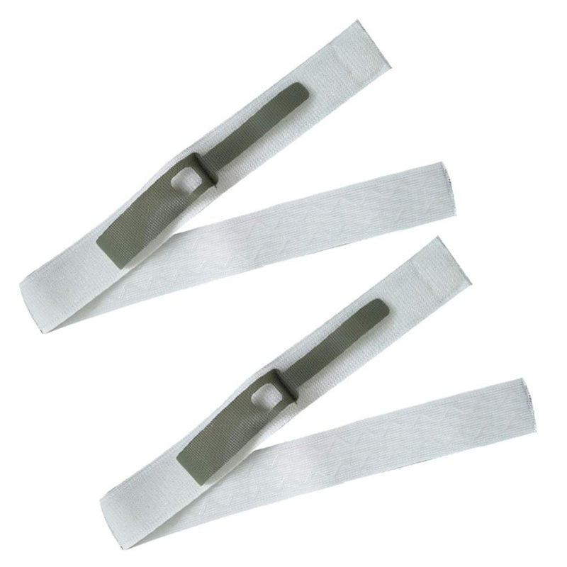 [Australia] - Artibetter 2Pcs Catheter Bag Straps Catheter Leg Wrap Holders Catheter Urine Bag Fixation Tape Urinary Incontinence Supplies for Men and Women, White 