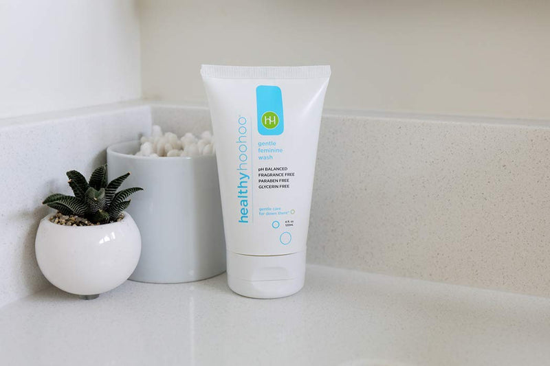 [Australia] - healthy hoohoo Gentle Feminine Wash - Fragrance-free and All Natural (4 fl oz) 