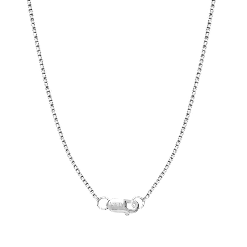 [Australia] - NAG.HC 925 Sterling Silver Chain 0.8MM Delicate Box Chain - Italian Necklace Chain - Tiny&Thin&Strong -Friendly Price & Quality 14"-30" 14.0 Inches 