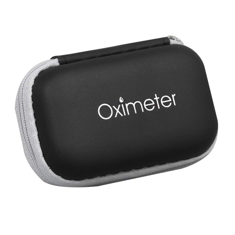 [Australia] - VOSAREA EVA Oximeter Storage Bag Fingertip Pulse Oximeter Protective Case Organizer Portable Zipper Carry Pouch Box for Blood Oxygen Saturation Monitor 