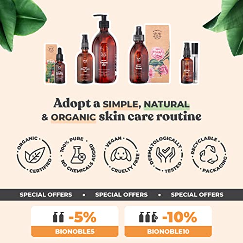 [Australia] - Bionoble Organic Prickly Pear Seed Oil 15ml - 100% Pure, Natural and Cold Pressed - Face, Body, Hair, Beard, Nails - Vegan and Cruelty Free - Glass Bottle + Pipette 15 ml (Pack of 1) 