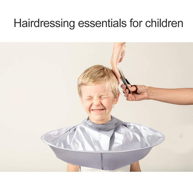 [Australia] - Hair Cutting Cape Umbrella, Barber Haircut Cape Foldable Salon Capes, Hair Beard Shaving Waterproof Cut catcher Accessories for Hair Stylist Adult women men Kids 