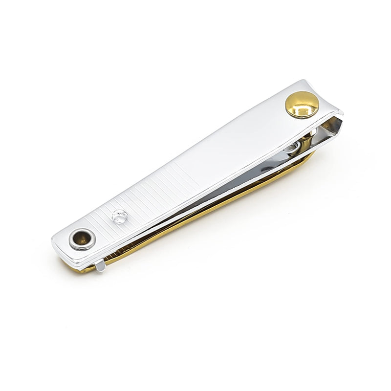 [Australia] - Nail Clippers Nail Cutter 2PCs Set Stainless Steel Fingernails Toenails Clippers for Men Women Sturdy Nail Clipping Kit (Gold) Gold 