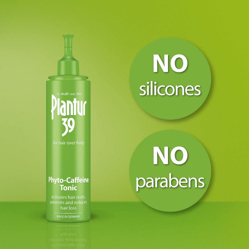 [Australia] - Plantur 39 Caffeine Tonic Prevents and Reduces Hair Loss 2x 200ml | Support Hair Growth and Hair Thickening | Women Hair Care Made in Germany 