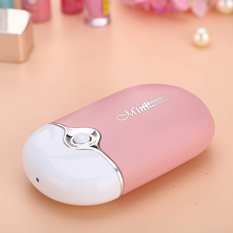 [Australia] - Tongping USB Mini Fan Air Conditioning Blower for Eyelash Extension(Pink) 