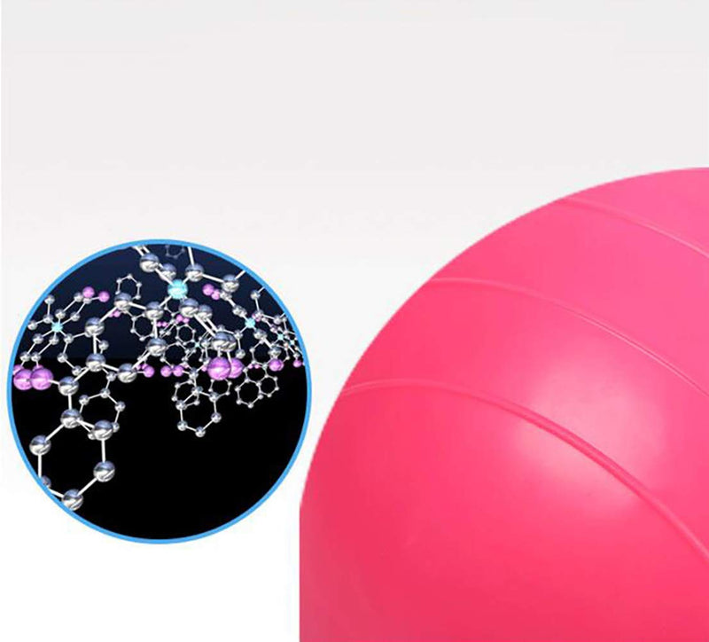 [Australia] - KRUIHAN Peanut Shaped Yoga Ball Exercise - Home Sports Gym Weight Loss Balance Training Physical Therapy Equipment Pink 