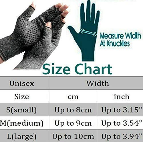 [Australia] - All Gadget Gloves Hand Support Arthritis Fingerless Compression Pain Relief with Grip Small GlovesAntiArth 