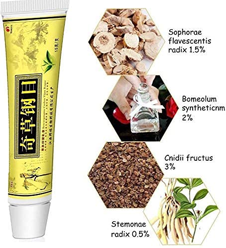 [Australia] - 2pcs Chinese Herbal Eczema, Psoriasis Creams Dermatitis and Eczema Pruritus Psoriasis CEZUBEM Ointment 