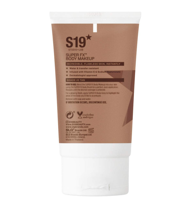 [Australia] - S19 SUPER FX Body Makeup, TAN - Smoothes & Evens Skin Tone & Texture, Hide Scars & Blemishes -100ml 