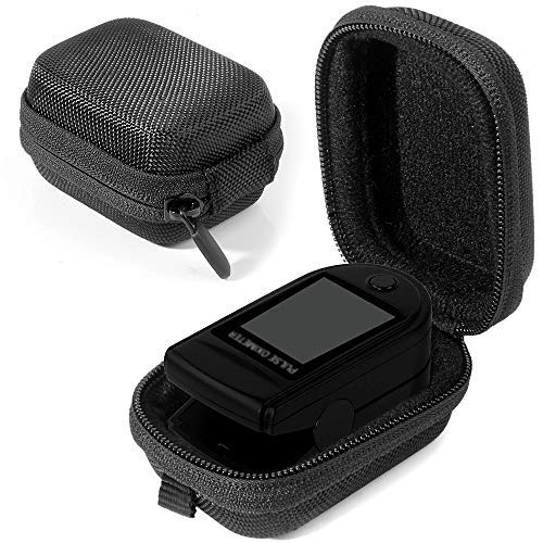 [Australia] - WGear Case for Zacurate Pro 500DL, Childrend: Innovo Deluxe, Santamedical 2. Facelake FL400 t. FL350: Vive Precision Spo2 Accumed cms-50dl, 50D1, Healthtree (Black) Black 