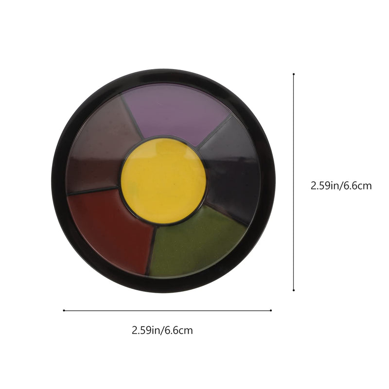 [Australia] - Uonlytech Face Paint Kit, Halloween 6 Color Bruise Wheel Makeup Pigment Face Body Paint Professional Paint Palette Kit for Adults Kids Halloween Party 