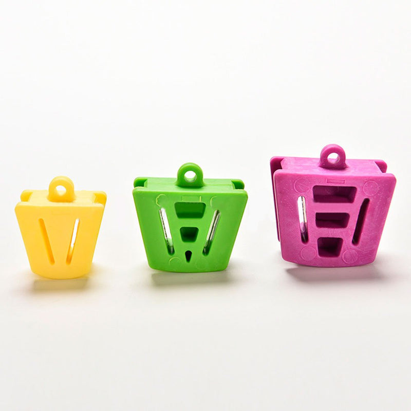 [Australia] - 6Pcs Dental Silicone Latex Mouth Prop Bites Block Rubber Opener Retractor (S*2, M*2, L*2) 