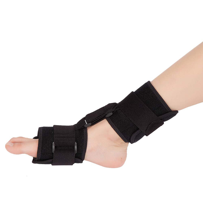 [Australia] - Ankle Support Adjustable Foot Drop Brace, Ankle Corrector Brace Support Protection Correction Splint for Sprain Injury Recovery, Suitable for Left and Right Foot, Free Size 