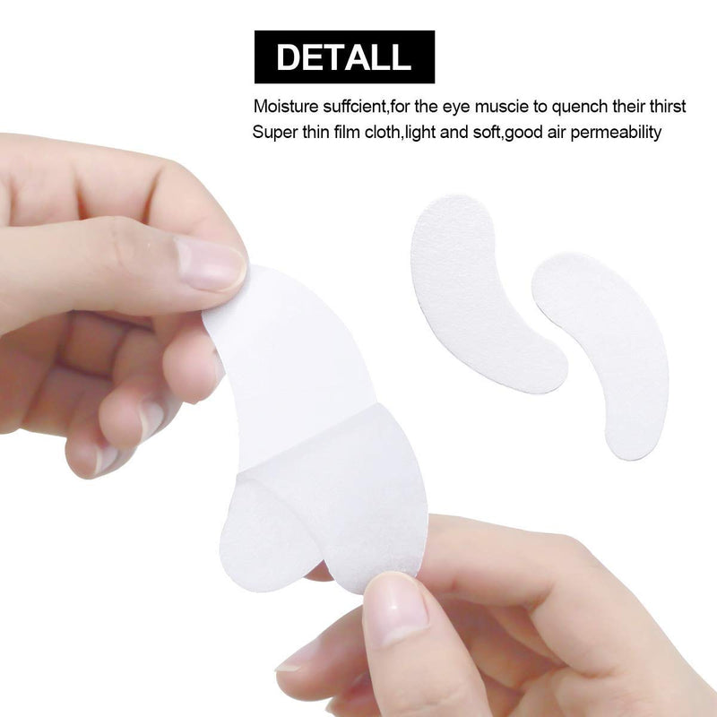 [Australia] - Under Eye Gel Pads 50 Pairs Gel Eye Pads for Lash Eyelash Extensions Lint Free Eye Patches 