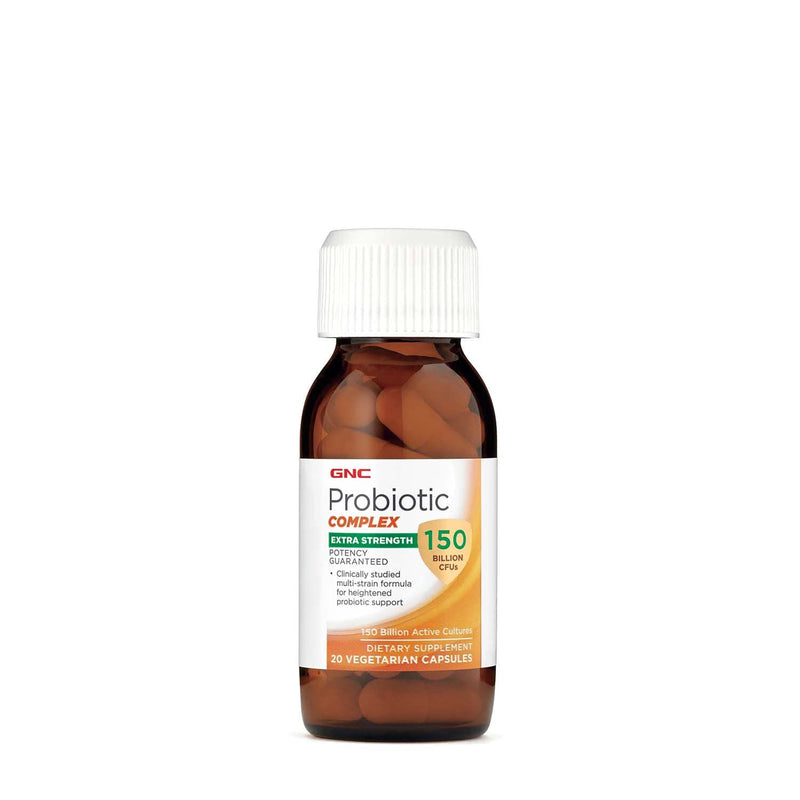 [Australia] - GNC Probiotic Complex Extra Strength with 150 Billion CFUs, 20 Capsules, Daily Probiotic Support 