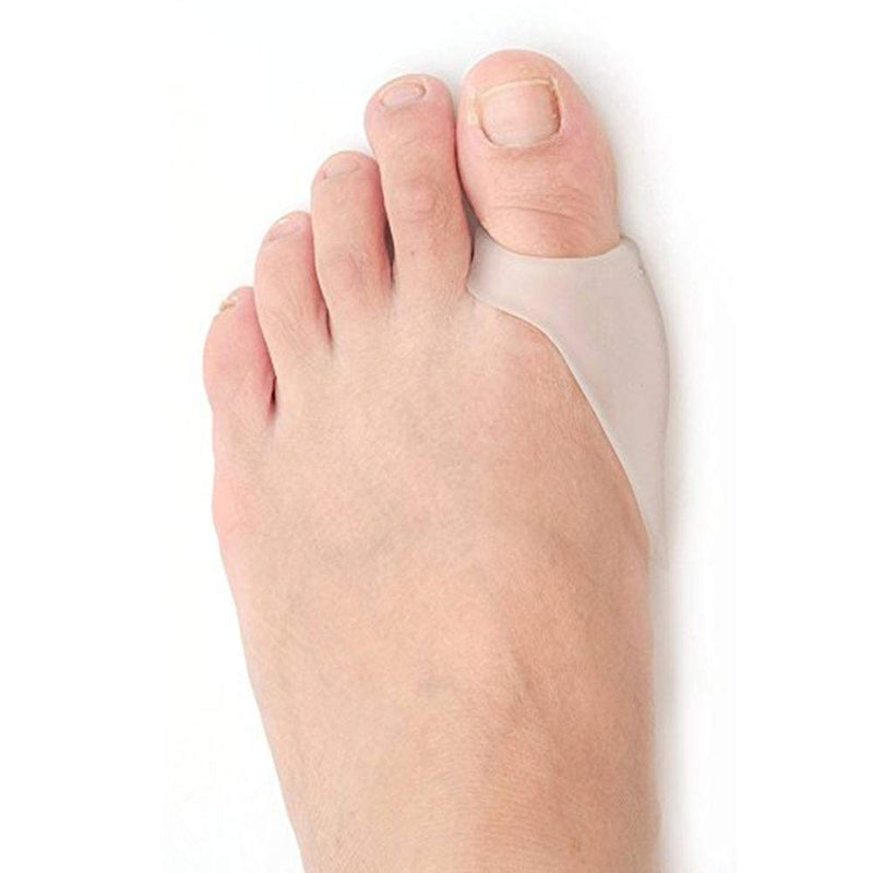 [Australia] - PEDIMEND Silicone Gel Big Toe Straightener - Bunion Corrector Sleeve - Gel Toe Spreader - for Hallax Valgus Pain Relief - Foot Care (1PAIR) 