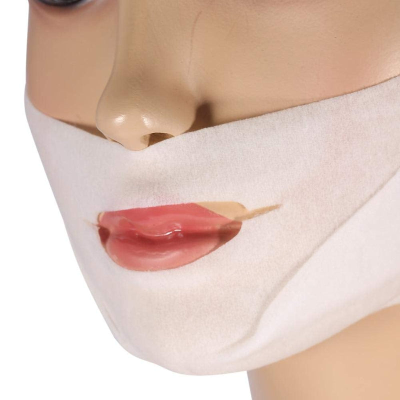 [Australia] - V Line Mask, Face Mask, 10 Pack Sheet Mask for Building V-shape Chin Line Contour Face Care Jawline Lifting Up Firming Moisturizing Mask 