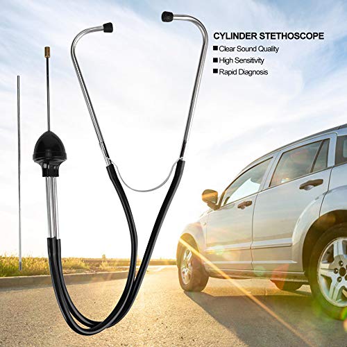 [Australia] - Mechanics Stethoscope For Car Vans - Cylinder Stethoscope Replace Auto Mechanics Engine Repair Tester Diagnostic Tool Replacement For Monitor Engines Bear 