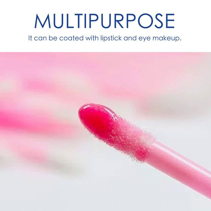 [Australia] - 200 PCS Disposable Lip Brush Wands, Lipstick Applicator Lip Gloss Concealer Brushes 