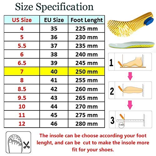 [Australia] - 3 Pairs Elastic Shock Absorbing Shoe Insoles Breathable Honeycomb Sneaker Inserts Sports Shoe Insole Replacement Insoles for Men and Women 3 Pairs UK7-11 
