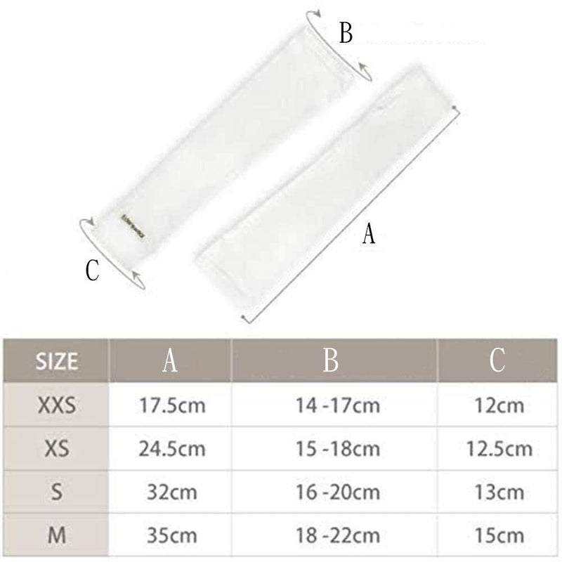 [Australia] - Edenswear Zinc-Infused Sleeves Bandage for Kids with Eczema - Wet Wrap Therapy (Small) Small 