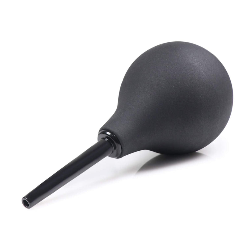 [Australia] - Enema Bulb Clean Anal Silicone Douche Comfort Superior Medical Materials (220ML Black) 
