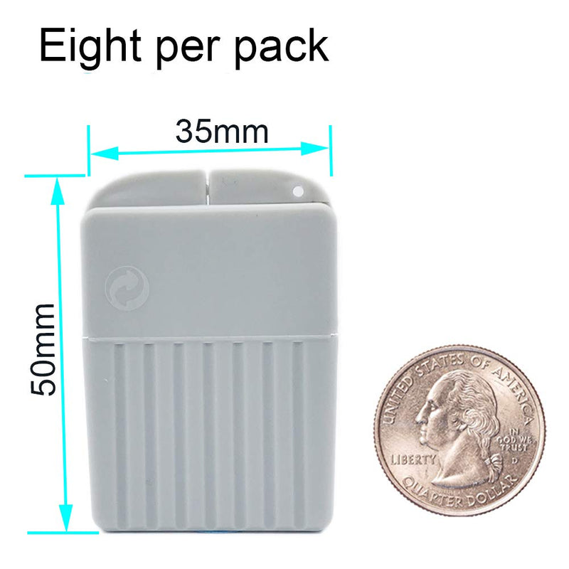 [Australia] - Hearing aid Wax Guards Filters Cerumen Stop Wax Traps for Phonak, Unitron, Widex Hearing aids Cleaner with Cleaning Brush kit Tools and Carry case – 6Packs/48 Filters 