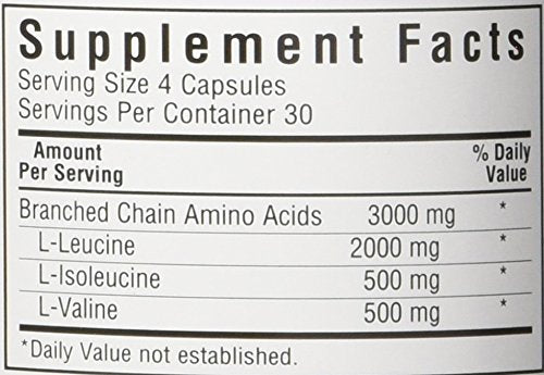 [Australia] - Bluebonnet BCAAS Vitamin Capsules, 120 Count 