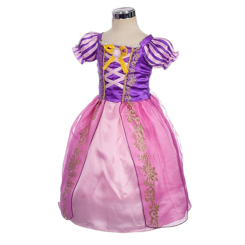 [Australia] - Dressy Daisy Girls' Princess Dress up Fairy Tales Costume Cosplay Party with Long Braid Accessories 12-18 Months Dress Only 