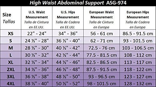 [Australia] - Gabrialla High Waisted Body Shaping Slimming Girdle Back and Abdominal Support ASG-973 XX-Large 