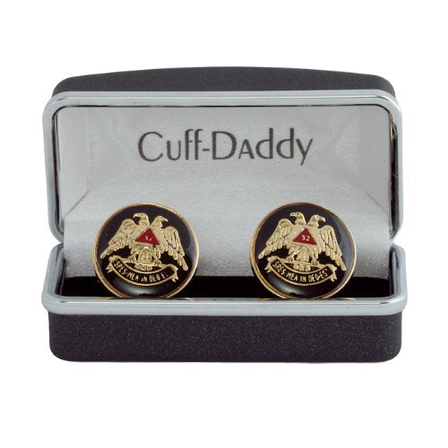 [Australia] - Cuff-Daddy Scottish Rite Cufflinks with Presentation Box 