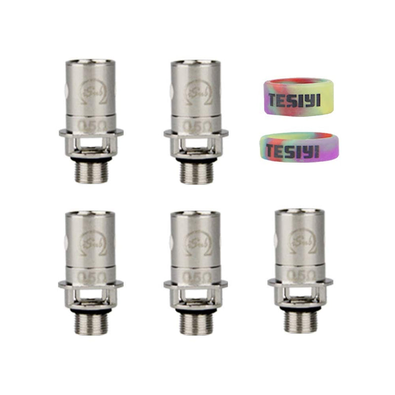 [Australia] - INNOKIN iSub Replaceable Coil 0.5ohm for iSub G B S V Apex Mini VE Tank Atomizer CoolFire IV 4 Plus CoolFire IV TC 100W SMARTBOX Starter Kit Pack of 5 