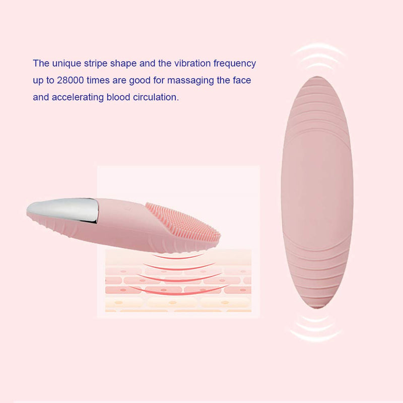 [Australia] - MEISMEIK-Facial Cleansing Brush Electric All In One -Face/Eye Massager with 5 modes - skin care assistant -108 ℉ Heated - RECHARGEABLE - No Charging Port for Waterproof IP67 