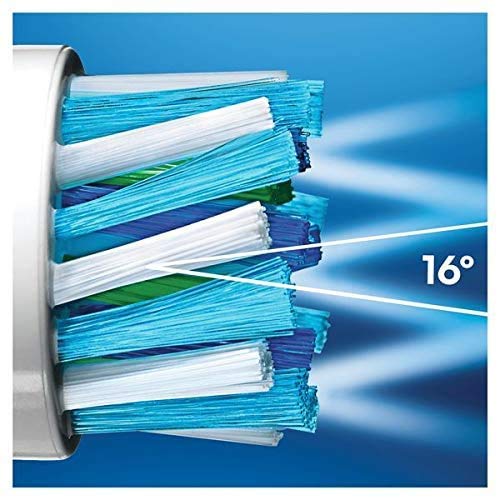 [Australia] - Oral-B CrossAction Toothbrush Heads Pack Of 4 Replacement Refills For Electric Rechargeable Toothbrush OLD Pack of 4 