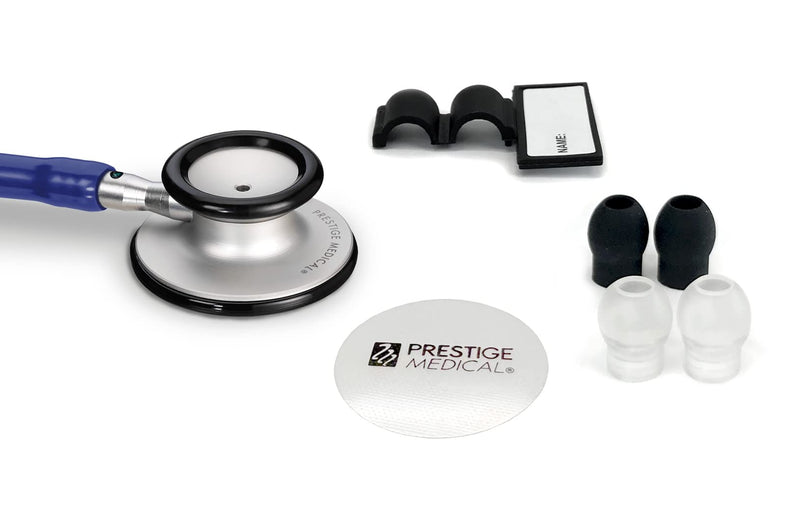 [Australia] - Prestige Medical Clinical Lite Stethoscope, Stealth, 3.8 Ounce Stealth / Black 