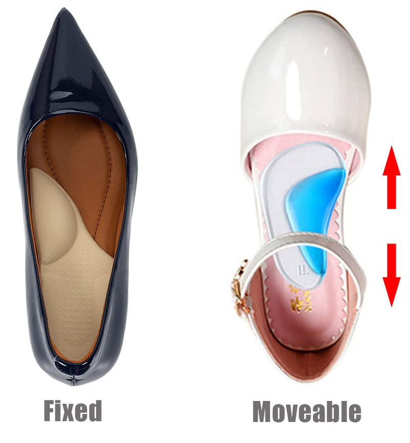 [Australia] - Arch Support Plantar Fasciitis Insoles for Women & Men,Adhesive Foot Arch Inserts for Flat Feet,Heel Support Cushion for Feet Pain and Relieve Pressure -3 Pairs 3 Pair (Pack of 1) 