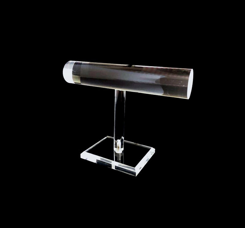 [Australia] - Jewelry Display Stands for Shows Premium Quality Clear T Bar Block Trade Store Exhibit Photo Prop Gallery Minimalist Style Contemporary Modern Design Unique Presentation T-Bar Stand 