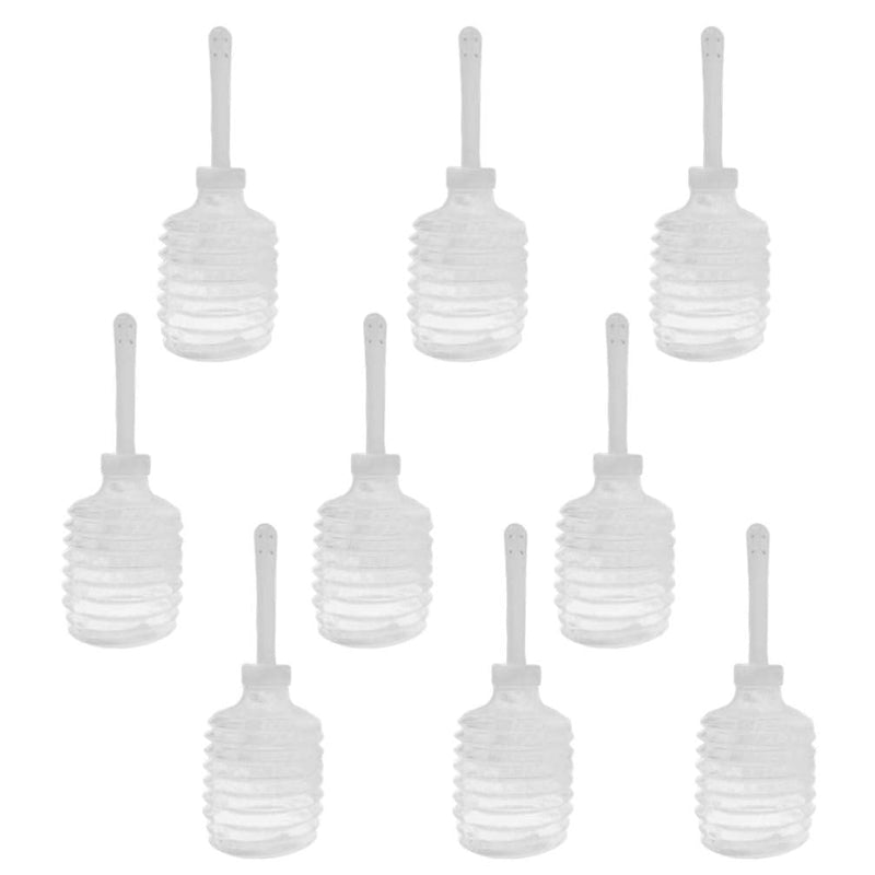 [Australia] - Artibetter 10pcs Disposable Enema Douche Applicator Bottle Vaginal Douche Anal Applicator for Women Men 200ml (Transparent) Transparent 12pcs 