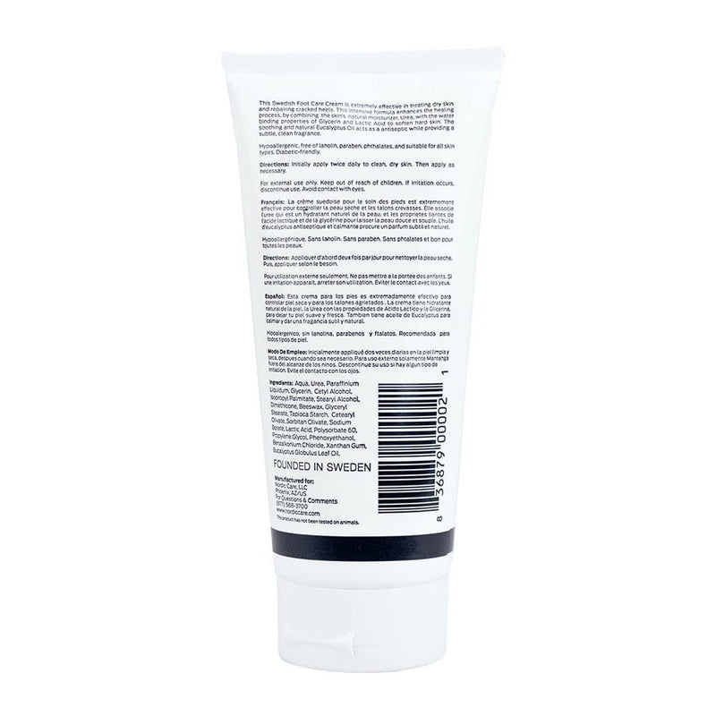 [Australia] - Nordic Care Foot Care Cream 6 oz. (Pack of 2) 