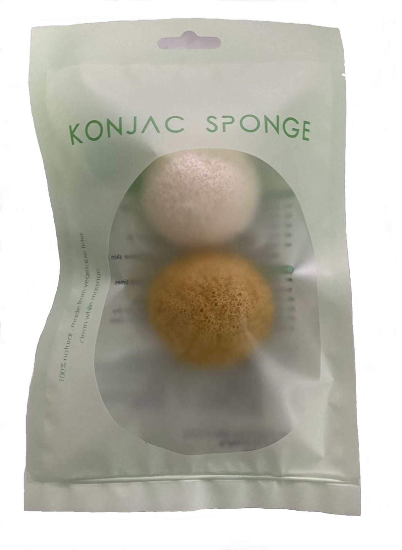 [Australia] - Spa Konjac Sponge Facial Makeup Cleansing Sponge 